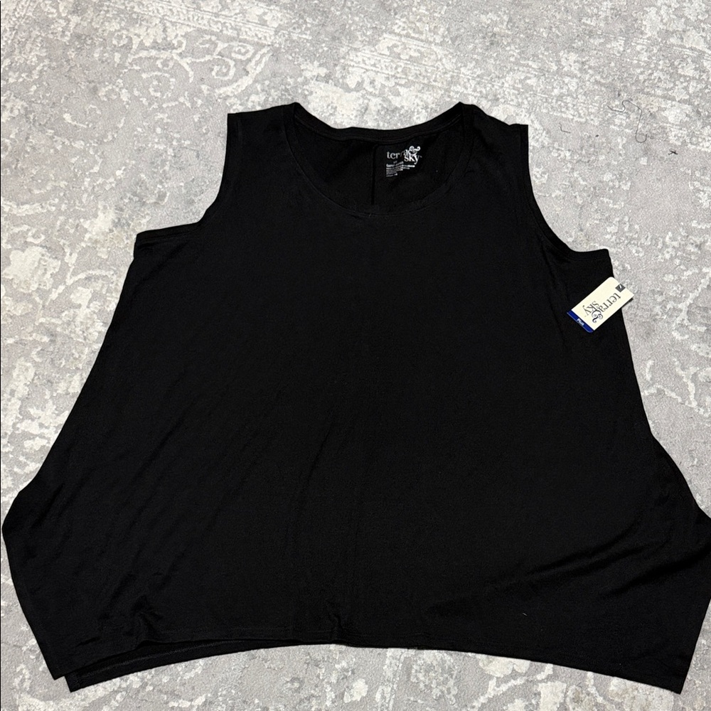 Terra & Sky Black Tank Top